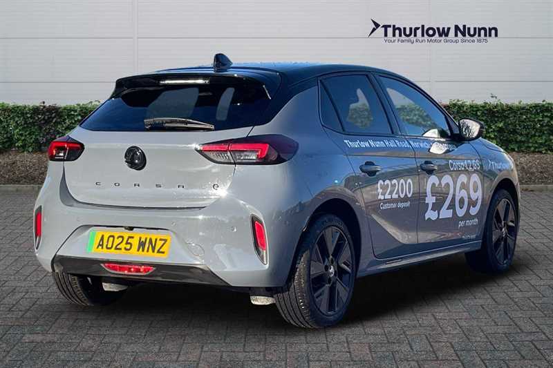 Vauxhall Corsa-e 50Kwh Gs Hatchback 136 Ps AO25WNZ Grey #3