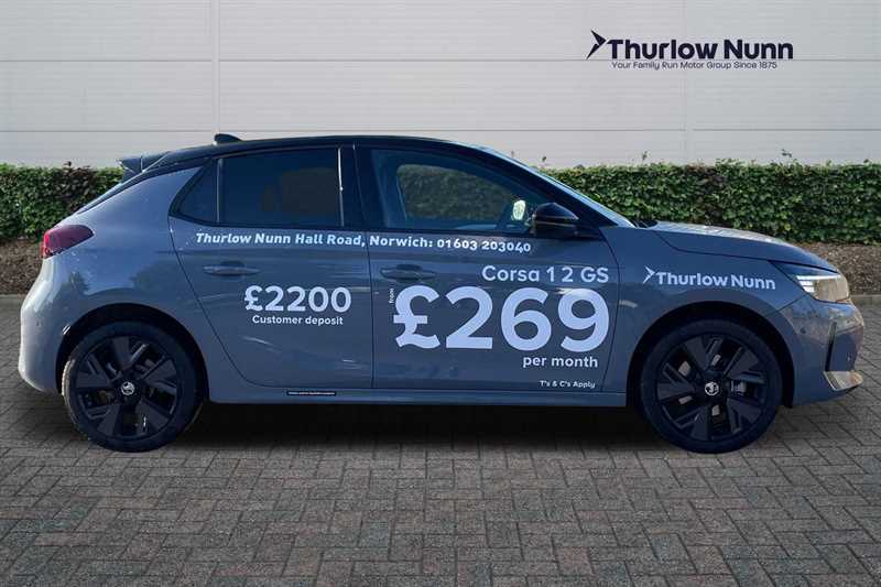Vauxhall Corsa-e 50Kwh Gs Hatchback 136 Ps AO25WNZ Grey #2