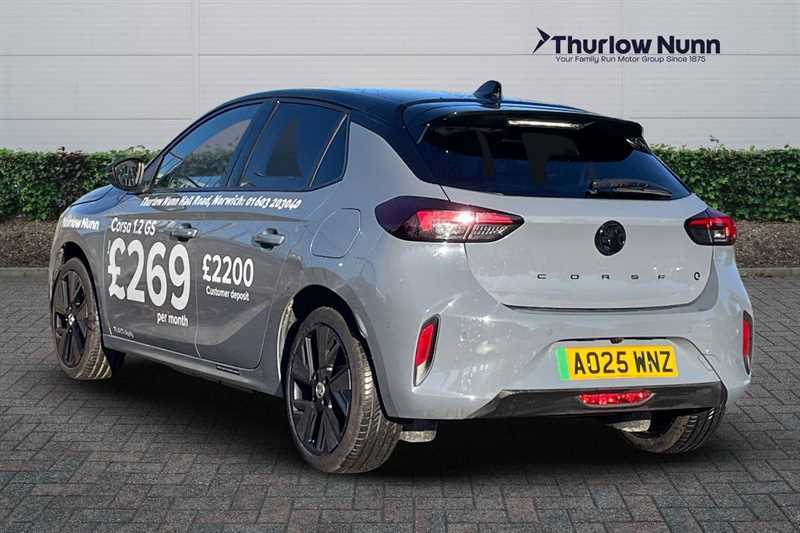Vauxhall Corsa-e 50Kwh Gs Hatchback 136 Ps AO25WNZ Grey #5