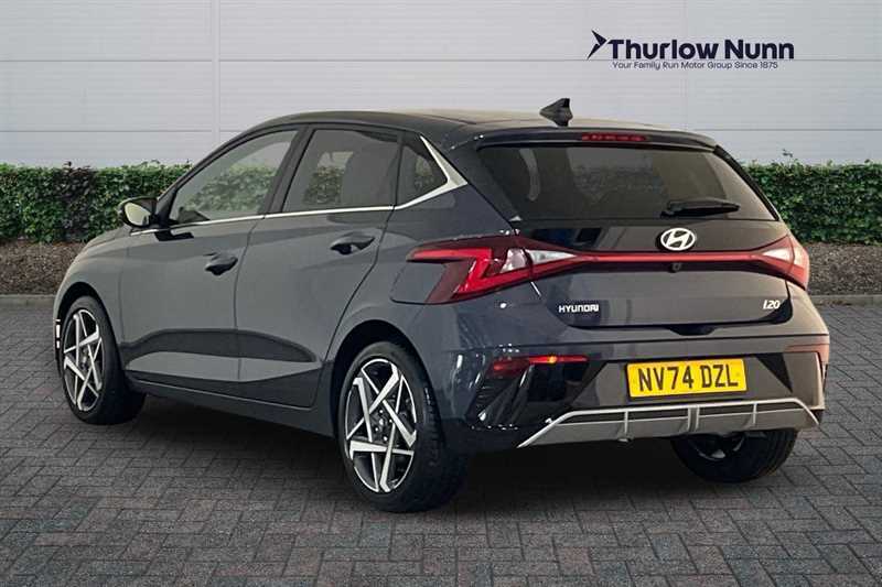 Hyundai I20 1.0 T-gdi 100 Ps Premium Hatchback NV74DZL Grey #5