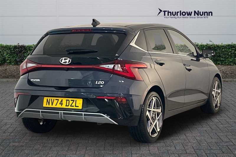 Hyundai I20 1.0 T-gdi 100 Ps Premium Hatchback NV74DZL Grey #3