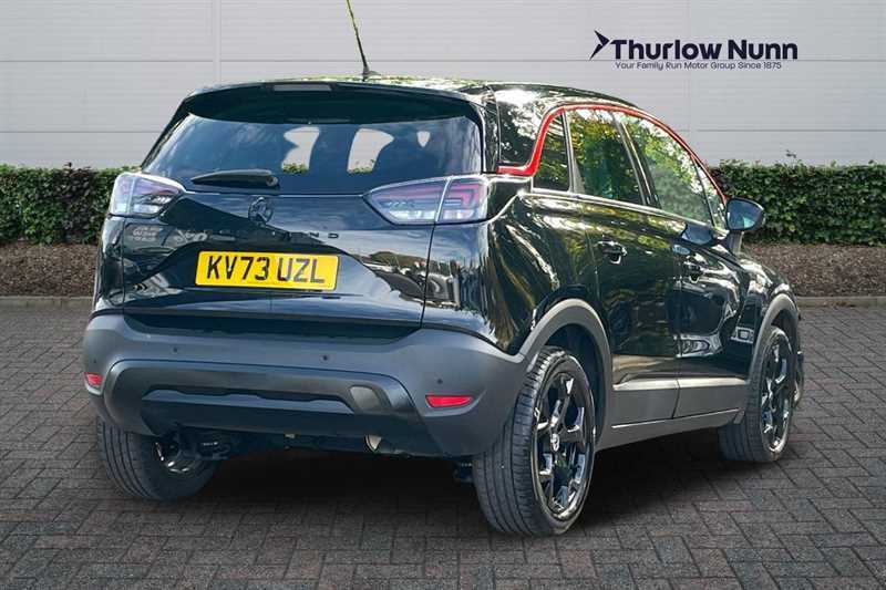 Vauxhall Crossland 1.2 Turbo Gs Suv Euro 6 Ss 130 KV73UZL Black #3