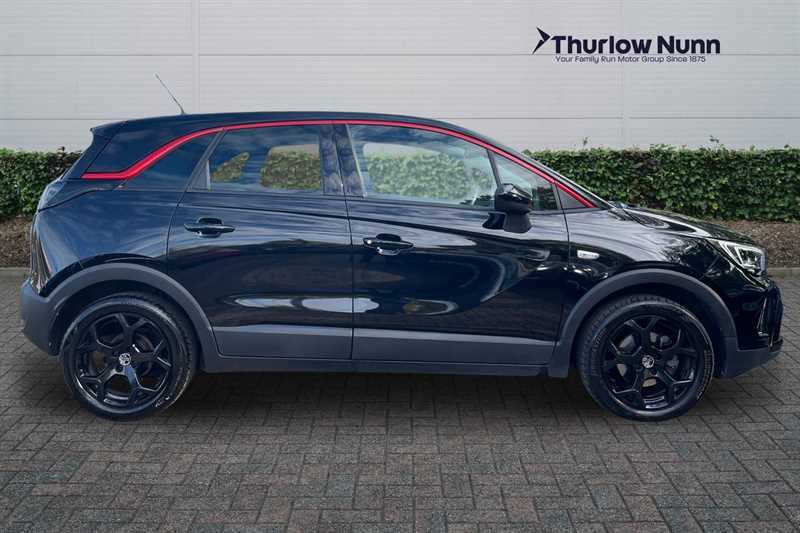 Vauxhall Crossland 1.2 Turbo Gs Suv Euro 6 Ss 130 KV73UZL Black #2