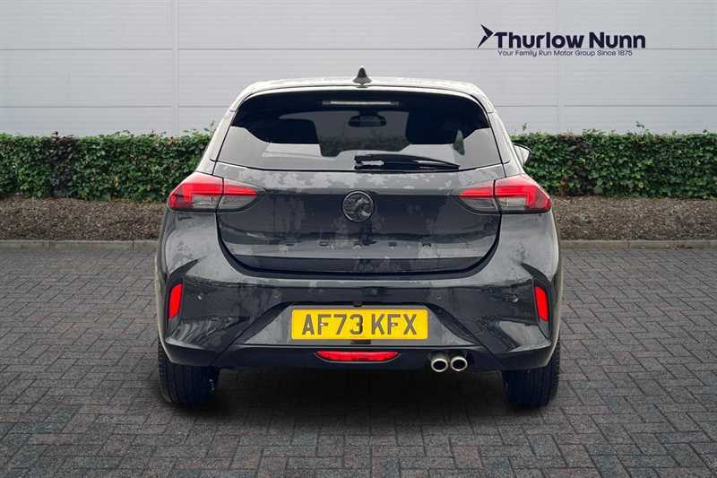 Vauxhall Corsa 1.2 Turbo Ultimate Hatchback Euro AF73KFX Black #4