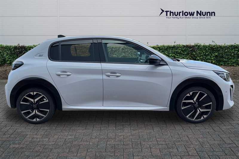 Peugeot e-208 51Kwh Gt Premium Hatchback 7.4K AF75UXT White #2