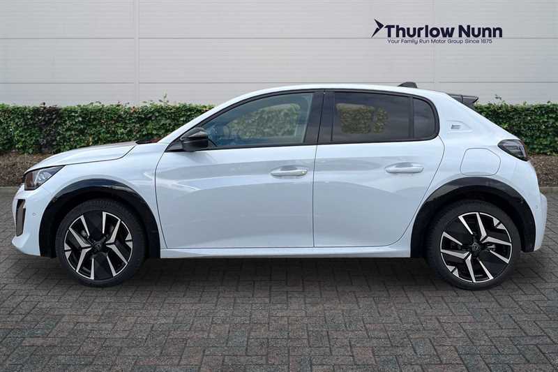 Peugeot e-208 51Kwh Gt Premium Hatchback 7.4K AF75UXT White #6