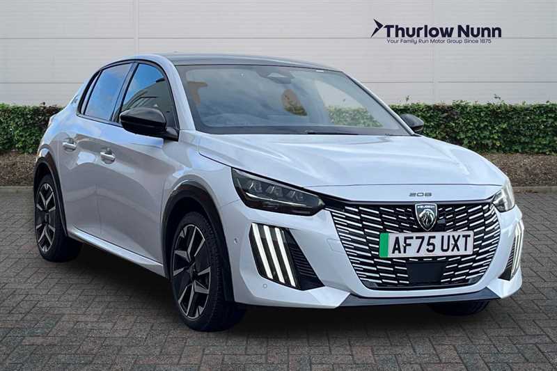 Peugeot e-208 51Kwh Gt Premium Hatchback 7.4K White