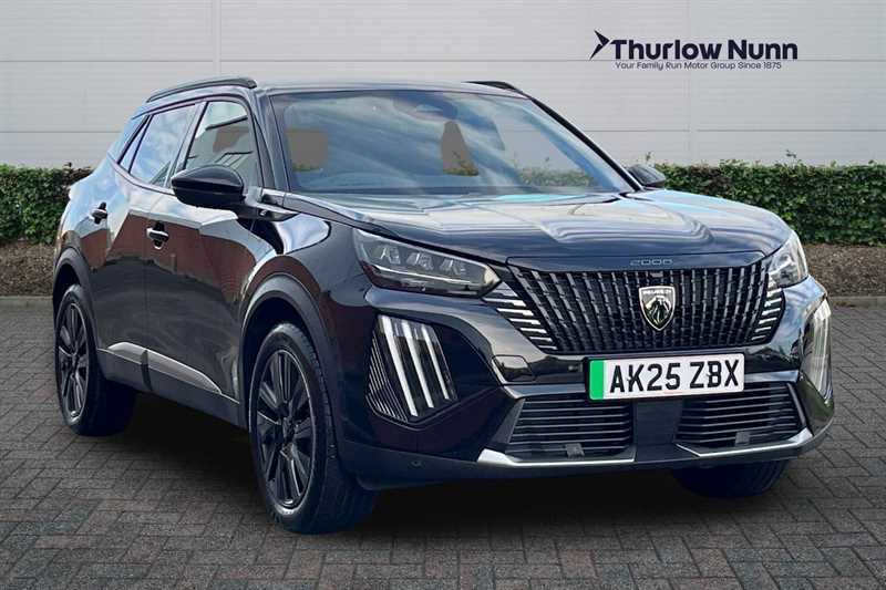 Peugeot e-2008 54Kwh Gt Premium Suv 7Kw Charge Black