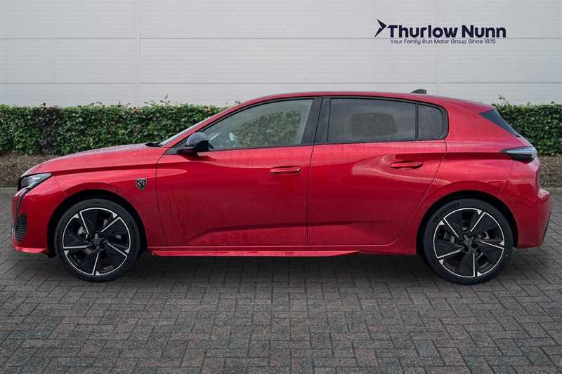 Peugeot 308 54Kwh Gt Hatchback 156 Ps AE75WVM Red #6