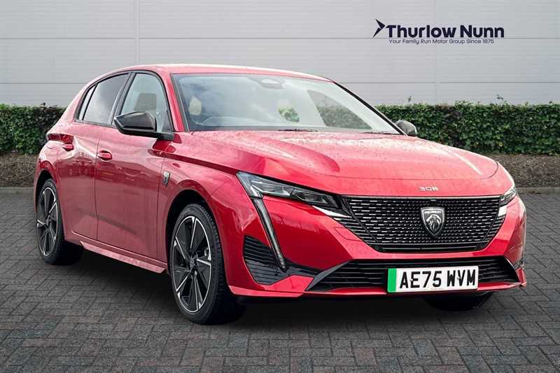 Peugeot 308 54Kwh Gt Hatchback 156 Ps Red