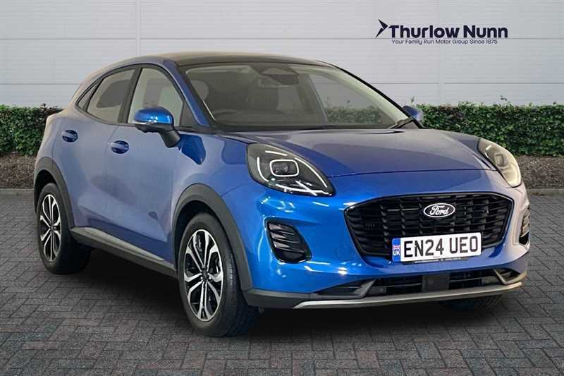 Ford Puma 1.0T Ecoboost Mhev Titanium Suv Hybrid Blue
