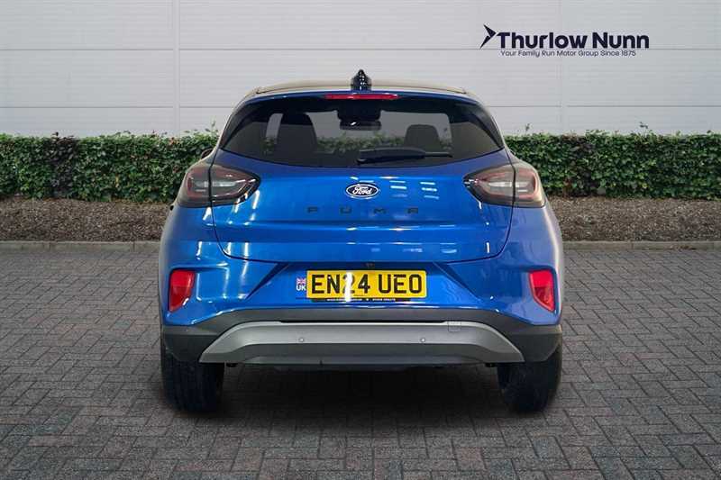 Ford Puma 1.0T Ecoboost Mhev Titanium Suv Hybrid EN24UEO Blue #4