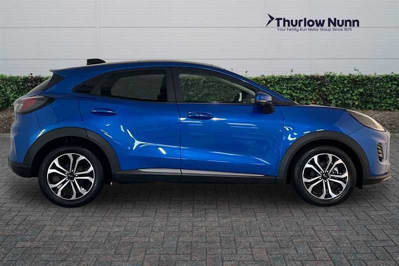 Ford Puma 1.0T Ecoboost Mhev Titanium Suv Hybrid EN24UEO Blue #2