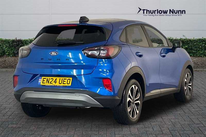 Ford Puma 1.0T Ecoboost Mhev Titanium Suv Hybrid EN24UEO Blue #3