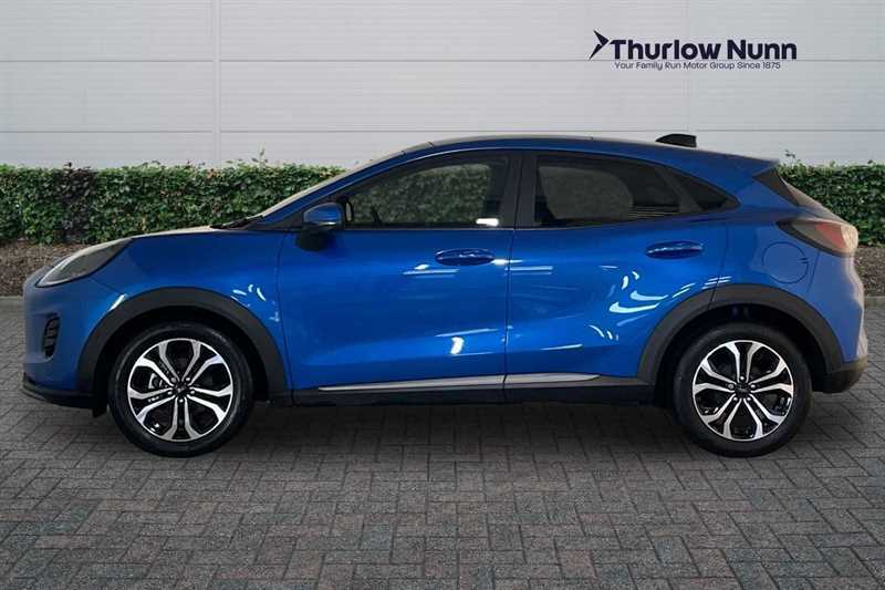 Ford Puma 1.0T Ecoboost Mhev Titanium Suv Hybrid EN24UEO Blue #6