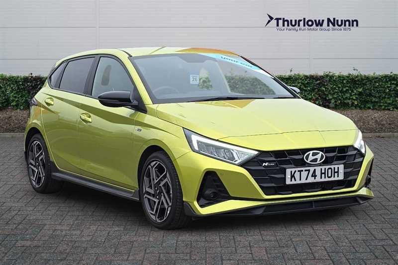 Hyundai I20 1.0 T-gdi N Line S Hatchback Dct Euro 6 Green