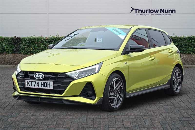 Hyundai I20 1.0 T-gdi N Line S Hatchback Dct Euro 6 KT74HOH Green #5
