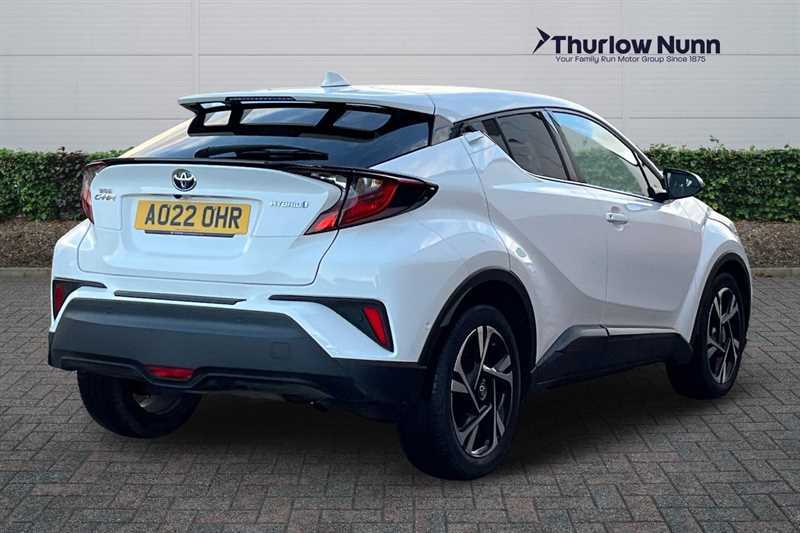 Toyota C-Hr 1.8 Vvt-h Gpf Design Suv Hybrid Cvt Eur AO22OHR White #3
