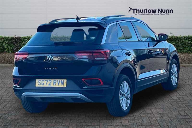 Volkswagen T-Roc 1.0 Tsi Life Suv Euro 6 Ss 1 SG72RVN Black #3