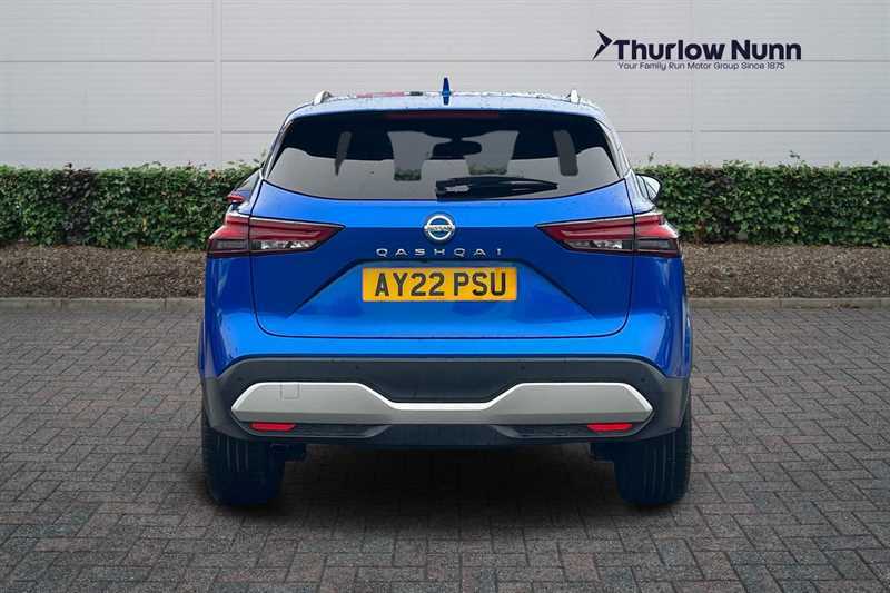 Nissan Qashqai 1.3 Dig-t Mhev Tekna Suv Hybrid Xtron E AY22PSU Blue #4