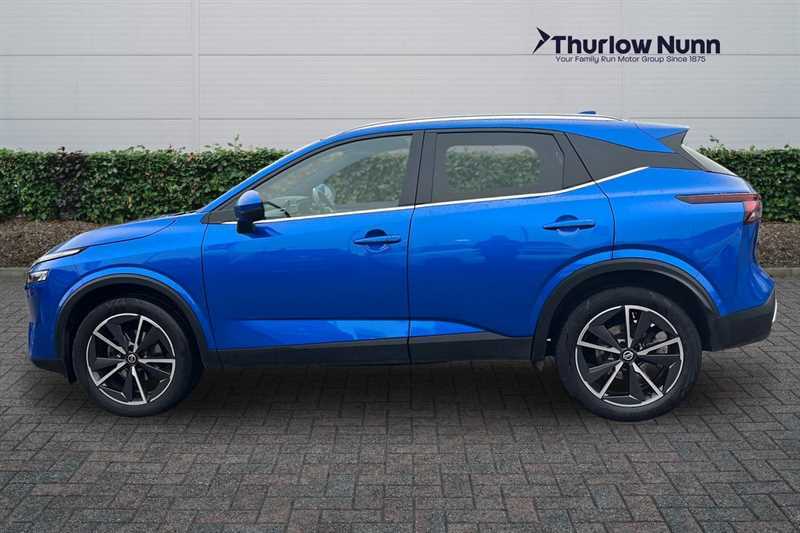 Nissan Qashqai 1.3 Dig-t Mhev Tekna Suv Hybrid Xtron E AY22PSU Blue #6