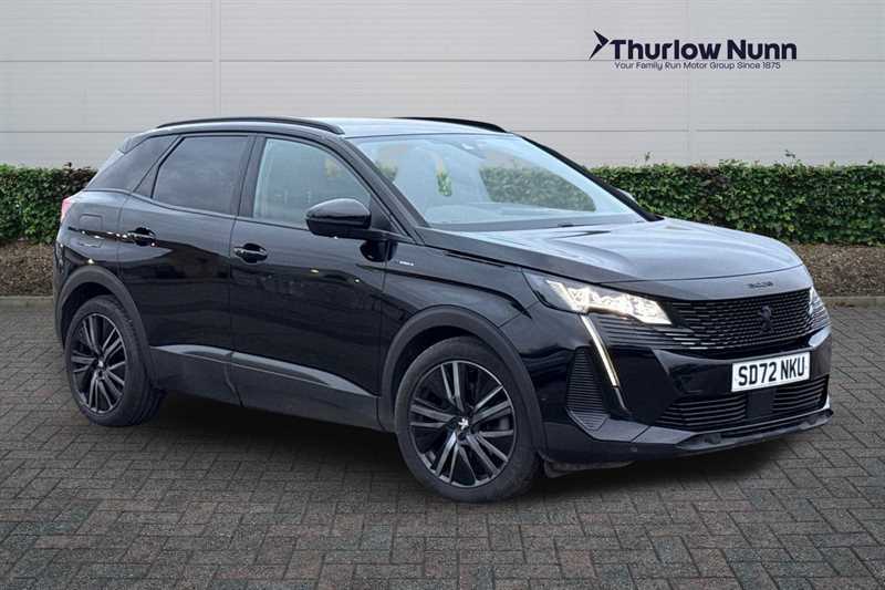 Peugeot 3008 1.6 13.2Kwh Gt Suv Plug-in Hybrid E-eat Black