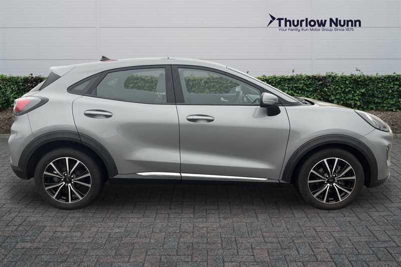 Ford Puma 1.0T Ecoboost Mhev Titanium Suv Hybrid VN73BZW Silver #2