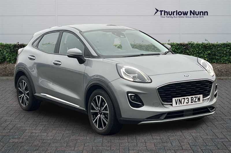 Ford Puma 1.0T Ecoboost Mhev Titanium Suv Hybrid Silver