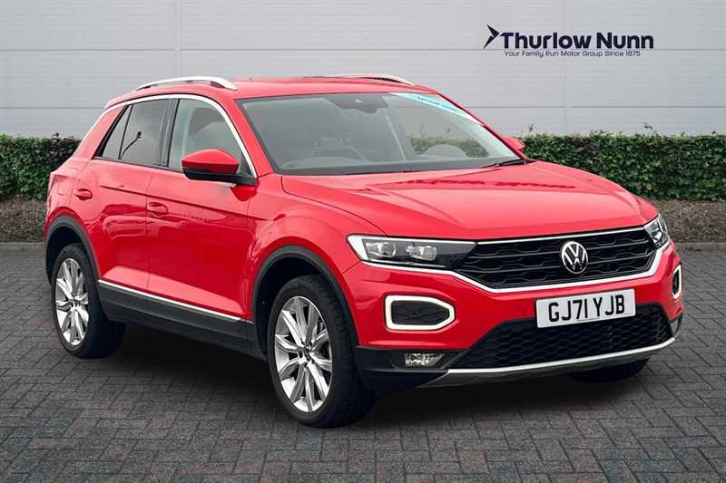 Volkswagen T-Roc 1.5 Tsi Gpf Evo Sel Suv Dsg Euro 6 Ss Red