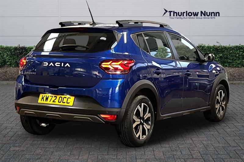 Dacia Sandero Stepway 1.0 Tce Journey Hatchback Euro 6 KW72OCC Blue #3