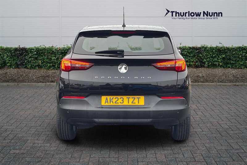 Vauxhall Grandland 1.2 Turbo Design Suv Euro 6 Ss AK23TZT Black #4
