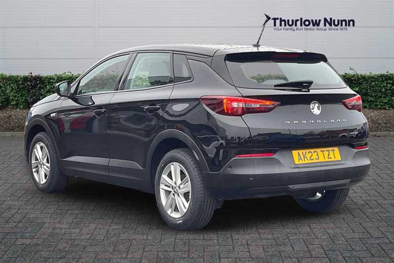Vauxhall Grandland 1.2 Turbo Design Suv Euro 6 Ss AK23TZT Black #5