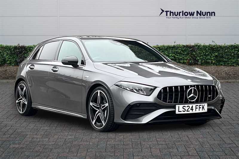 Mercedes-Benz A Class 2.0 A35h Mhev Amg Premium Hatchback H Grey
