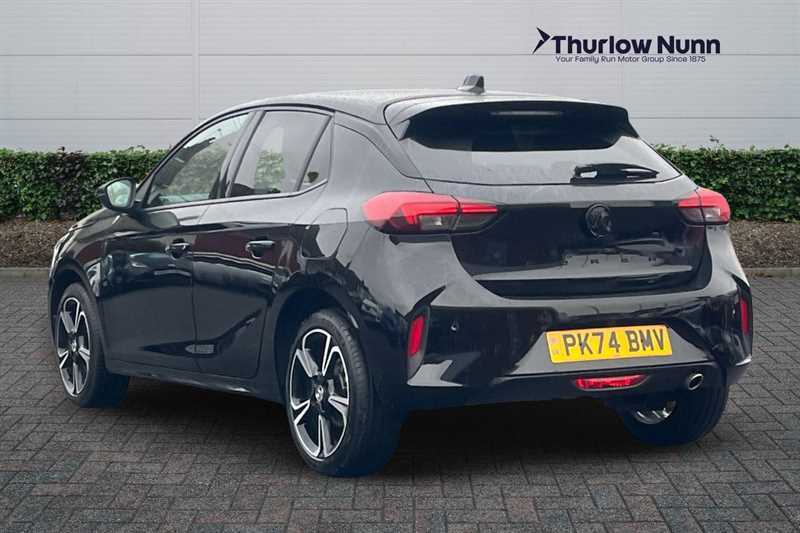 Vauxhall Corsa 1.2 Turbo Ultimate Hatchback Eur PK74BMV Black #5