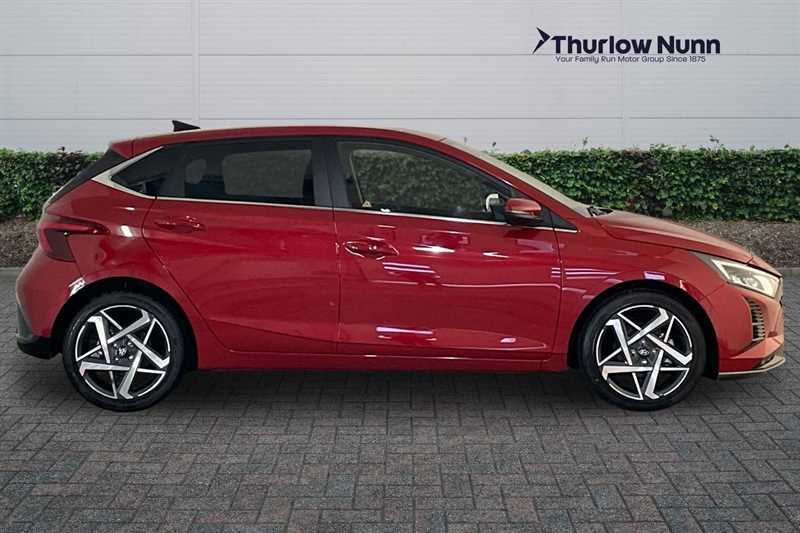 Hyundai I20 1.0 T-gdi Tech Line Hatchback Dct Euro AX75MXY Red #3