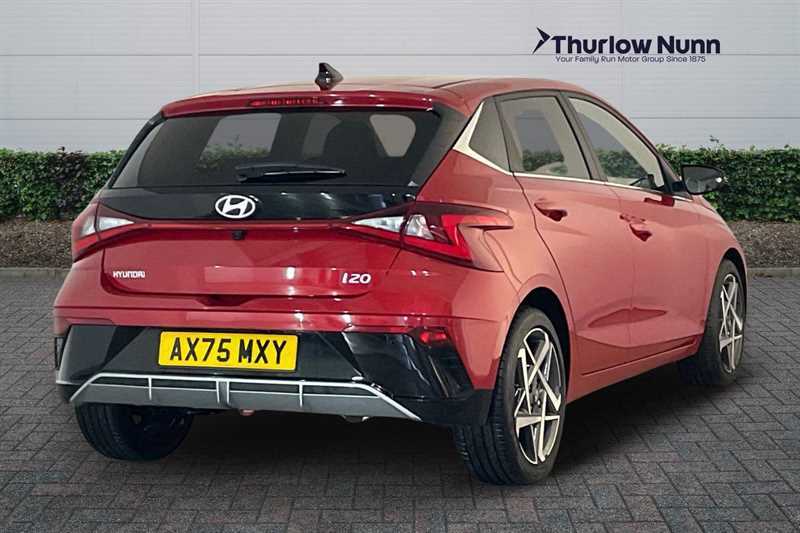 Hyundai I20 1.0 T-gdi Tech Line Hatchback Dct Euro AX75MXY Red #4