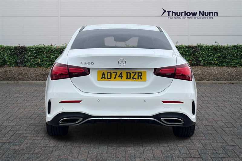 Mercedes-Benz A Class 1.3 A200h Mhev Amg Line Premium Plus Saloon AO74DZR White #4