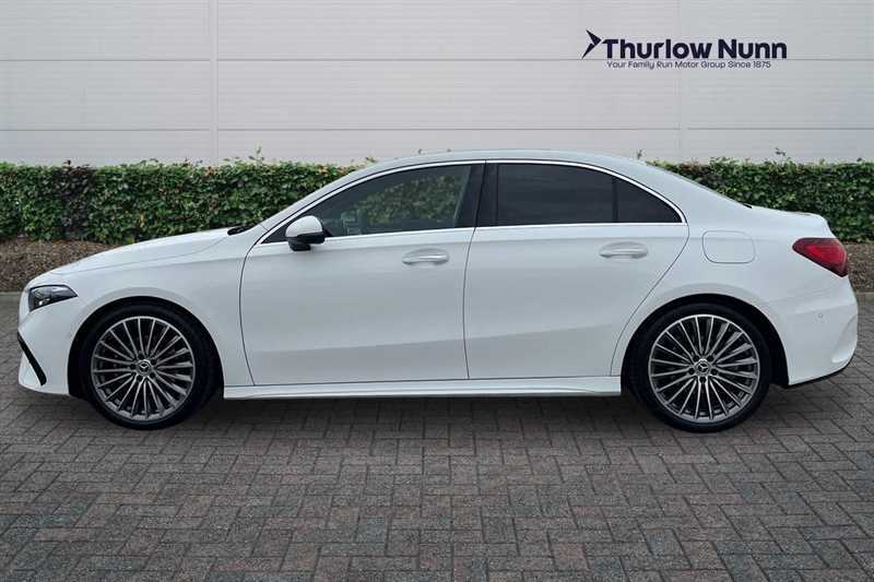 Mercedes-Benz A Class 1.3 A200h Mhev Amg Line Premium Plus Saloon AO74DZR White #6