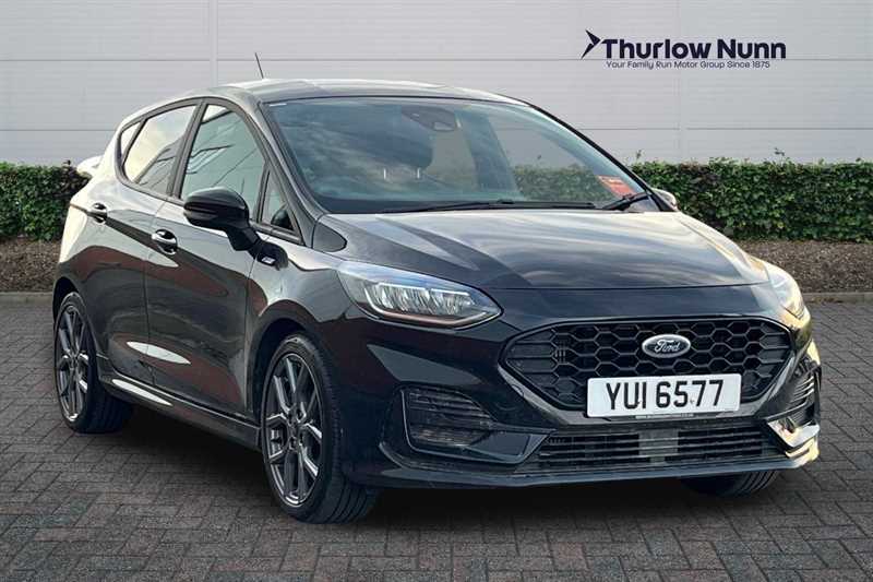 Ford Fiesta 1.0T Ecoboost St-line Hatchback Black