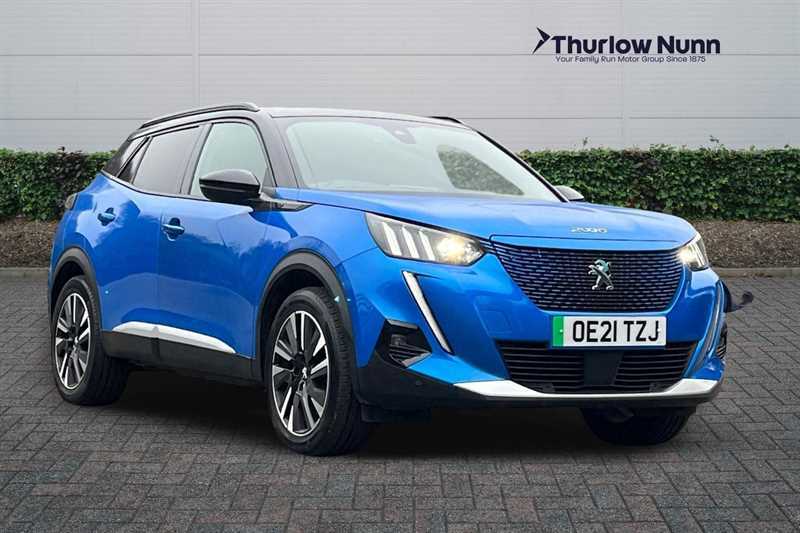 Peugeot e-2008 50Kwh Gt Premium Suv 136 Ps Blue