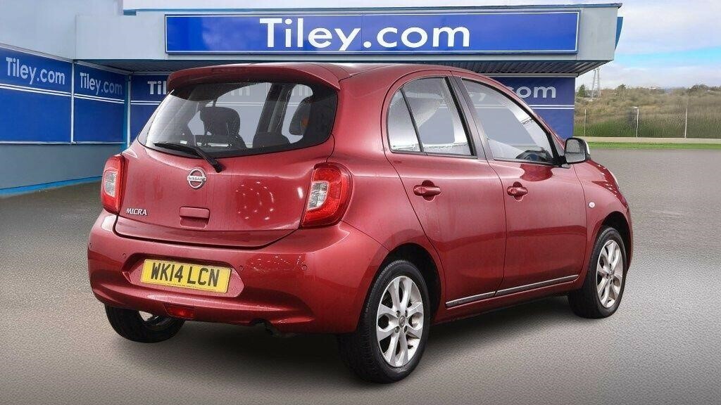 Nissan Micra 1.2 Acenta Cvt Euro 5 Red #6