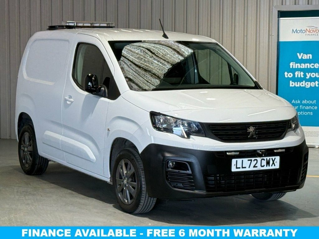 Peugeot Partner 1.5L Asphalt Premium White