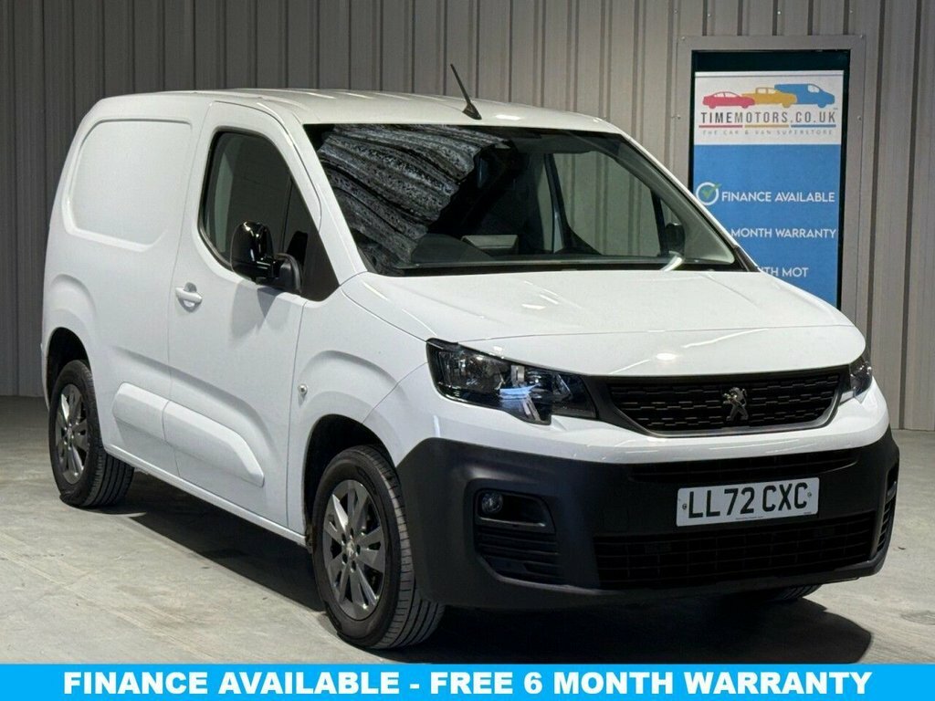 Peugeot Partner 1.5L Asphalt Premium White