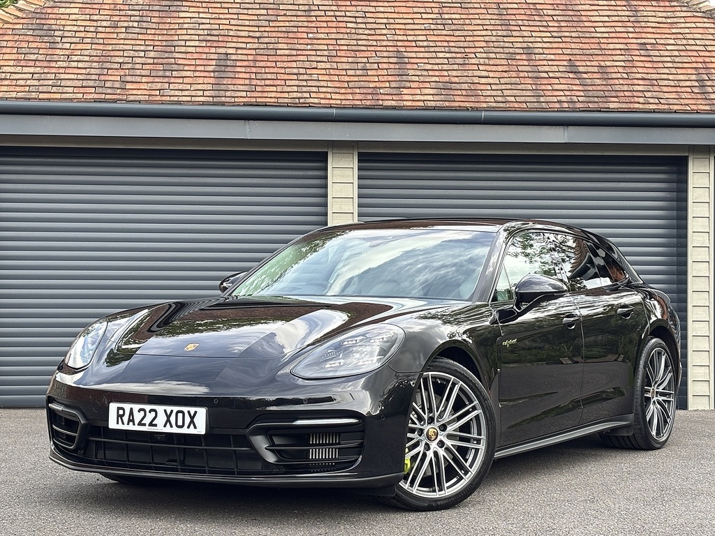 Porsche Panamera V6 E-hybrid 4 Platinum Edition Black #4