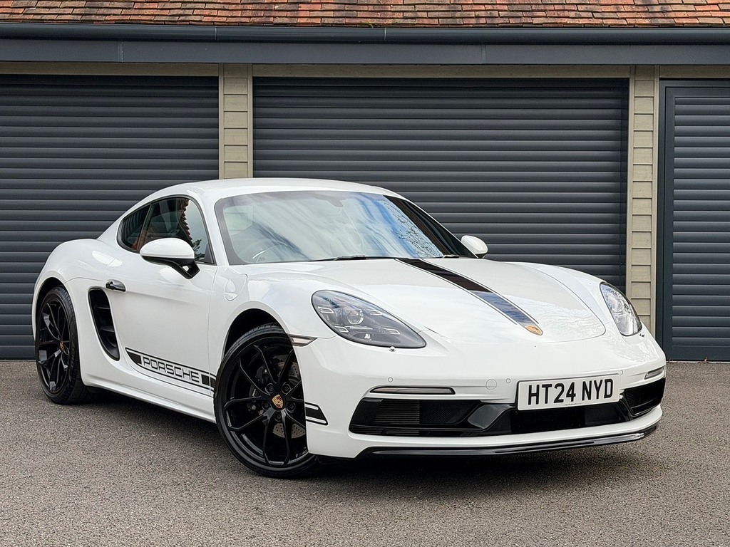 Porsche 718 Cayman T Style Edition White