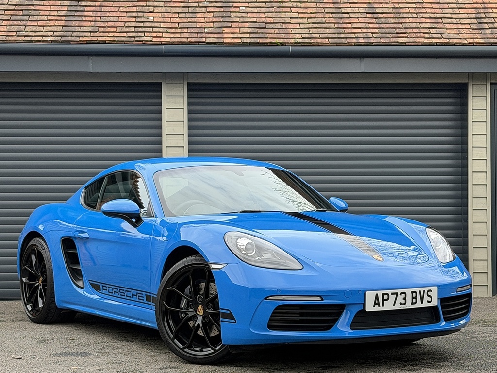Porsche 718 Cayman T Style Edition Blue