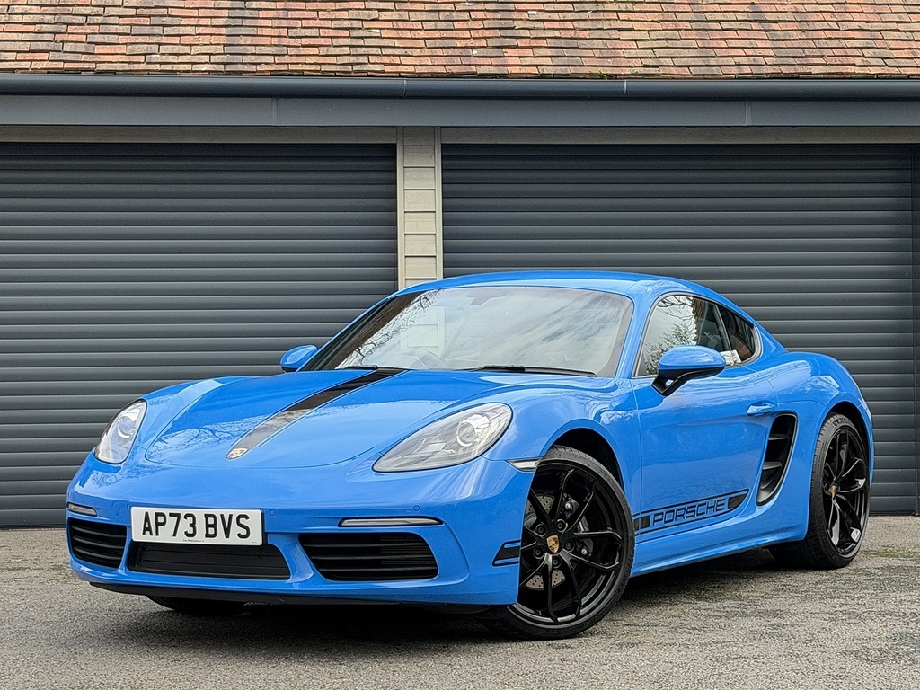 Porsche 718 Cayman T Style Edition Blue #4