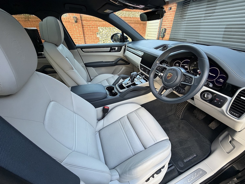 Porsche Cayenne V6 E-hybrid Platinum Edition Blue #2