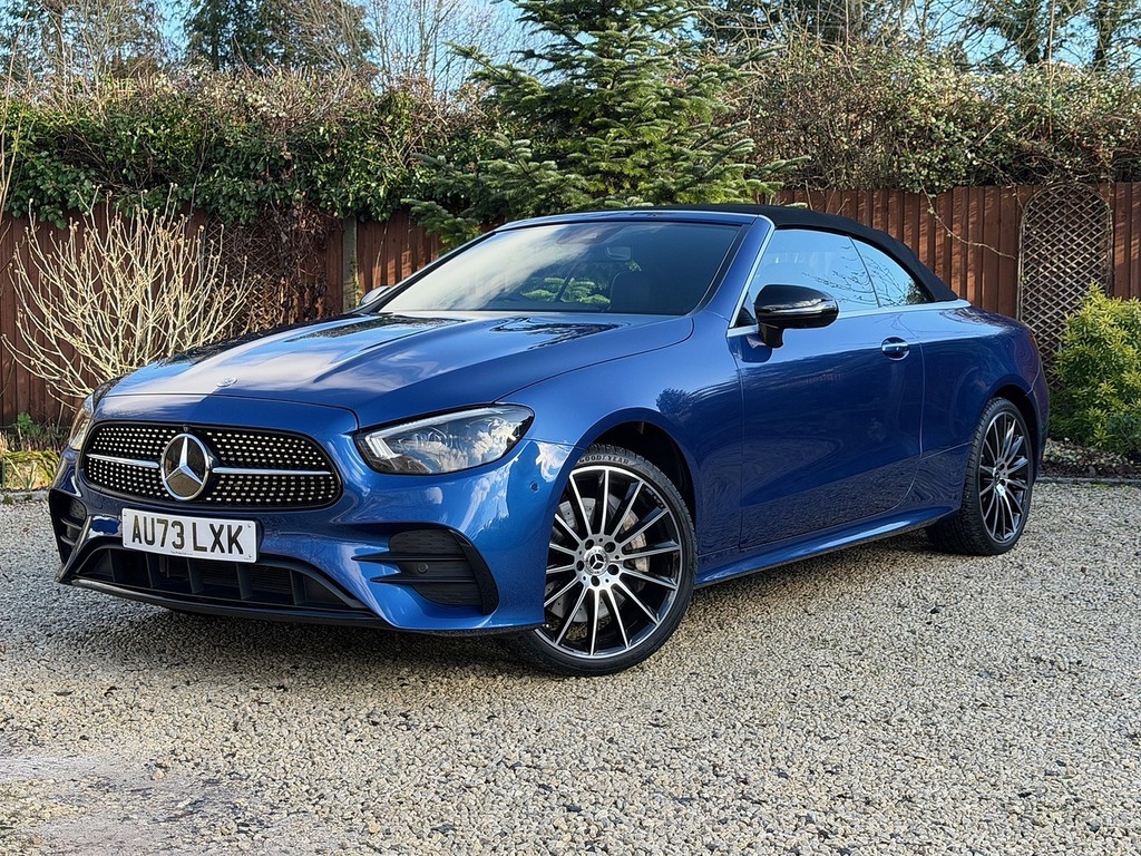 Mercedes-Benz E Class E400d Amg Line Night Edition AU73LXK Blue #6