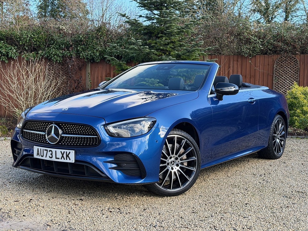 Mercedes-Benz E Class E400d Amg Line Night Edition AU73LXK Blue #5